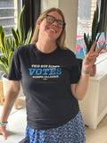 This Bus Rider Votes Tee - Black