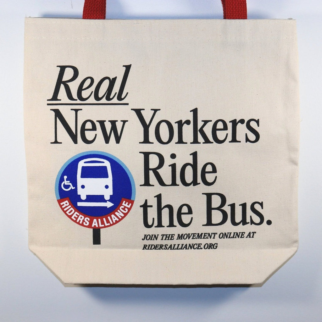 image of ‘Real New Yorkers Ride the Bus’ Tote
