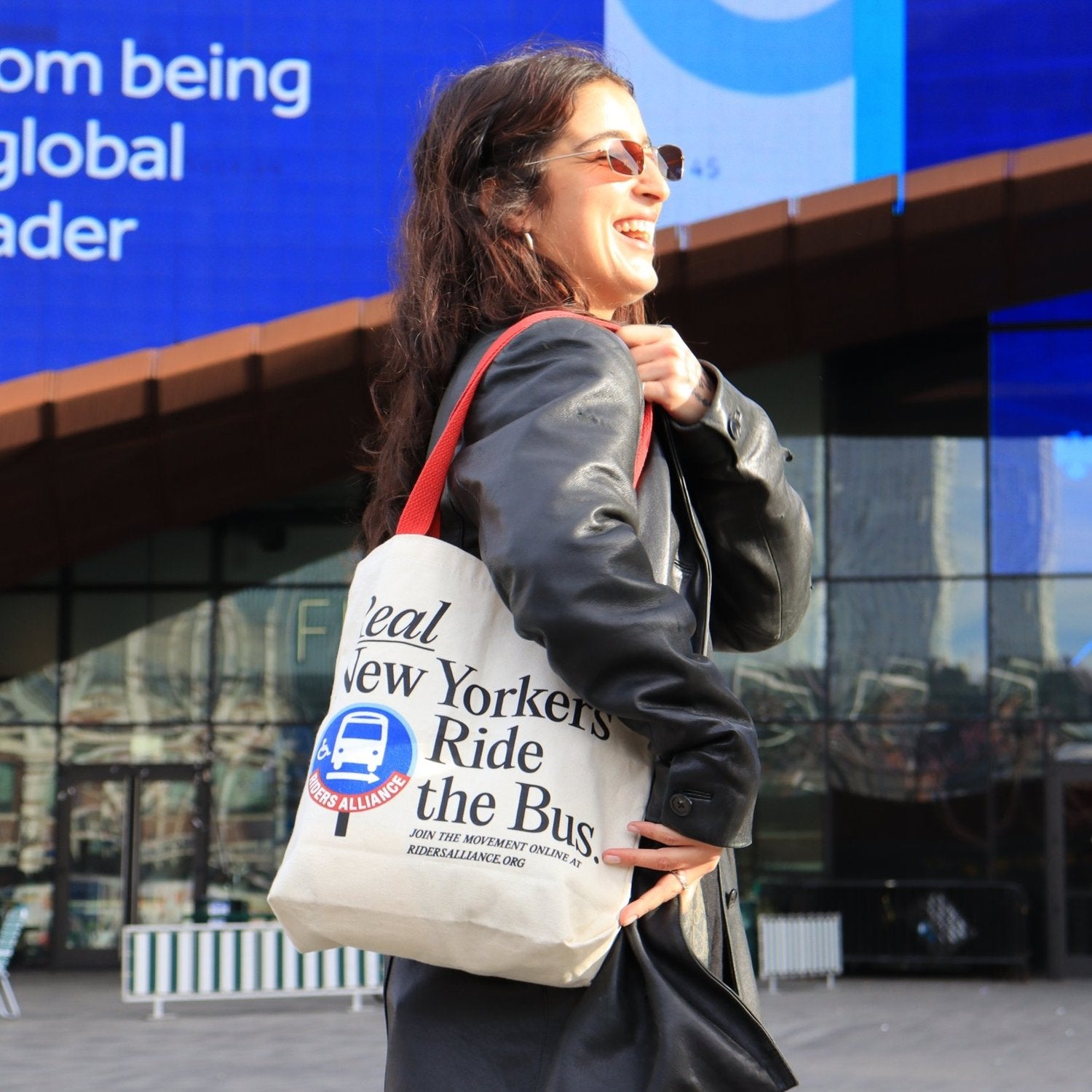 image of ‘Real New Yorkers Ride the Bus’ Tote