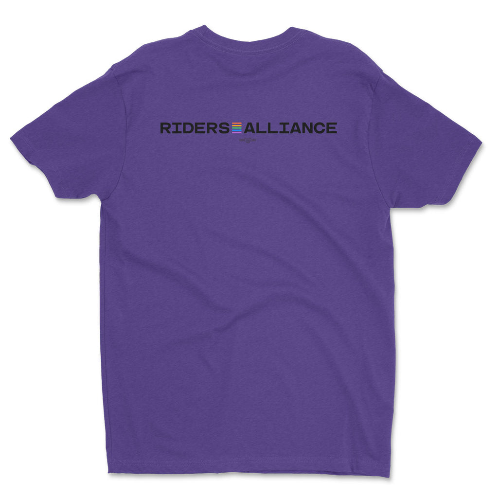 Gay For Transit Tee (Purple)